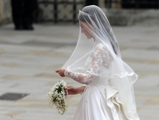 Свадебные платья известных невест: Кейт Миддлтон